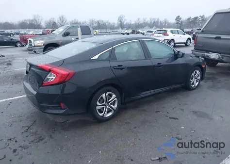 2017 Honda Civic Lx из США, поврежденный, VIN 19XFC2F57HE072493
